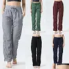 Completo da yoga Align Lu Lady Pantaloni perfettamente oversize Pantaloni sportivi da donna Pantaloni casual a gamba dritta Tasche a lunghezza intera Danza Stud Ot3Zv