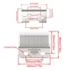 Madeshow M5F M10 lames de tondeuses originales en acier inoxydable tondeuse à cheveux tondeuse à cheveux remplacement tête de coupe accessoires de barbier 240219