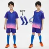 Jerseys Boys Football Jersey Tracksuit Child Soccer Soccer Sports Uniforms enfants jouent à des kits de vêtements de sport de balle