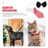 Trajes de gato pet gravata laço colar filhote de cachorro portátil decorar delicado cão gravata adorável decorativo poliéster bonito coleiras ajustáveis