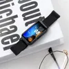 Cinturini per orologi cinturino in acciaio inossidabile per Huawei Band 8 bracciale impermeabile da donna in metallo con chiusura Correa Band8