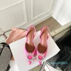 2024 High -heeled Sandals Women's Luxury Designer Party Party Shoes Factory Shoe