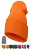 Hattar beanie vanlig stickad hatt höst vinter varm skid manschett cap ull blandar mjuka slouchy skalle mössor mösor män kvinnor5793602