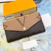 Luxe Merktassen Dames Korte Portefeuilles Klassieke Metalen Gesp Meerdere Portemonnee Bruin Letter Stiksel Bedrukt Dames Clutch Bags Vrouwelijke Portemonnees Ritsvak