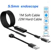 Industriële endoscoopcamera IP67 waterdicht 5,5 mm Borescoop endoscopie 6LED verstelbaar voor Android-telefoon PC Type-C