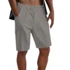 Herenbroeken Heren Zomer Casual Effen Korte Broek Trekkoord Broek Running Shorts Met Voering 7 inch Heren Heren Trainen