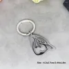 Keychains Nedar Cute Butterfly Wing Keychain Gift Stainless Steel Insect Geometric Keyrings Holder Bag Pendant Accessories Key Chain