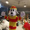Brandman Fire Dog Mascot kostym Vuxen storlek 208T