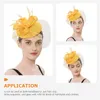 Bandanas tiara kokteyl parti şapka çay faşif headgear headband ziyafet headdress