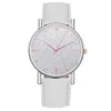 2020 Topmerk Hoge Kwaliteit Strass Dames Dames Eenvoudige Horloges Kunstleer Analoog Quartz Horloge Klok Saat Gift1279p