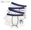 4 stuks veel katoenen shorts jongens ondergoed kinderondergoed boxershorts slipje cartoon patroon zacht kinderen039s tiener 4 LJ20092838108