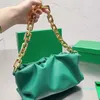 Totes Sac à main Vert Sacs de mode Femmes Mini Épaule En Cuir Souple Embrayage Blanc Noir Rose Dames Femme Sacs À Main Nuage Sac De Luxe Sac Cosmétique