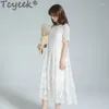 Party Dresses Real Silk Summer 2024 White Long Female Beach For Women Two-piece Vestidos De Mujer Casual Gxy13