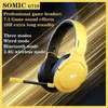 Mobiele telefoon koptelefoon SOMIC 2.4G draadloze Bluetooth-headset G710 professionele gamehoofdtelefoon ENC ruisonderdrukking HD-microfoon voor pc MAC mobiel YQ240219