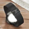 Zespół pasków NIBOS Wysokiej jakości pasek ze stali nierdzewnej 22 mm dla mężczyzn Watch Watche Watche Siat -Folding Zapięcie z bezpieczeństwem 20 mm