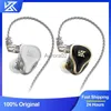 Oortelefoon voor mobiele telefoons KZ ZAS Metaal Bekabelde oortelefoon 16-unit Hybride technologie Muziek Bas In-ear monitor Headset Sport Game Ruisonderdrukkende hoofdtelefoon YQ240219