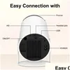 Smart Home Control Mini Projector 4K Android 11 WiFi6 BT5.0 1080p 1280 720p TVER SN Projecteur Outdize Portable Beam Drop Drop OTPCS