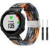 Garmin Foroverの高品質の弾性編組235 735xt 220 230 630 620 Method S20 S5 S6 Nylon調整可能なブレスレットを見る