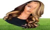 Brown Blonde Highlight Wig 13x6 Lace Front Human Hair Wigs Body Wave Atina Full 360 Lace Frontal Wig Remy Hd Closure7538129