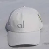 23SS Fashion Designer Al Yoga Hats Cap för män och kvinnors stora visar små ansikte mångsidiga baseball utomhus trend solskyddshatt owhs 978s