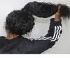 Encaracolado 360 peruca frontal do laço com cabelo do bebê onda profunda transparente completa do laço perucas de cabelo humano 370 falso couro cabeludo peruca dianteira do laço 98139124061428