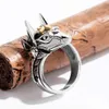 Self Anubis Death God Defense Ring, Wolf Hidden Ing EDC, Female Tiger Finger Blade, Male Invisible Knife 7522