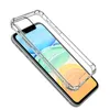 1.5MM Clear Hard Acrylic Shockproof Cases For Iphone 15 14 Pro Max 13 12 11 X XR XS 8 7 Plus Plastic PC Soft TPU Transprent Four Corners Blank Plain Phone Cover Back Coque