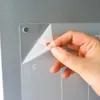 Der magnetische transparente Acryl-Kalender für Kühlschränke enthält 6 Planungstafeln mit farbigen Highlight-Markern und Kühlschrank-Magnetaufkleber 240219