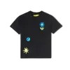 T-shirt per bambini Off Arrow Nero Bambini Ragazzi Ragazze Estate Magliette a maniche corte Lettera stampata Magliette con dita Kid Bambini per ragazzi T-shirt Top Vestiti CSG2402195-5