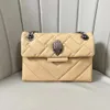 London Kurt Geiger Designer Torby serca moda kobiety torebka tęczowa skórzana torba na ramię pasek Bumbag Travel Crossbody Łańcuchowe klapka torba sprzęgła