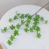 装飾的な花現実的な人工植物パーティー装飾葉の自然な色簡単なメンテナンスのための細かいテクスチャー