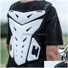 Support arrière Saite Motocross Body Armor Veste de moto Veste de moto Gilet de protection hors route Dirt Bike Équipement de protection Drop Delivery Dht1C