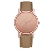 2020 Topmerk Hoge Kwaliteit Strass Dames Dames Eenvoudige Horloges Kunstleer Analoog Quartz Horloge Klok Saat Gift1282p