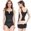 Corsetto modellante da donna Body Shaper dopo la sfilatura Intimo in pizzo Bodys Triangolo modellante Corsetti in nylon siamese