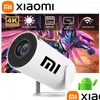 Мини-проектор с управлением умным домом 4K Android 11 Wi-Fi6 Bt5.0 1080P 1280 720P Театральный телевизор Sn Проектор Открытый портативный луч Drop Deliv Otpcs