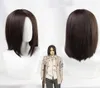 Attaque d'anime de haute qualité sur Titan Eren Jaeger Jager perruque brune femelle foncée résistante à la chaleur synthétique perruque cosplay wig98920179060422