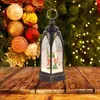 Night Lights Christmas Kids Xmas Gift Romantic Prorning Tablett Dekoration Lysande prydnadsskrivbord Elements Dekorationer