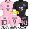 2024 2025 Inter Miami Voetbalshirts CF MESSIS Matuidi HIGUAIN CAMPANA YEDLIN MLS 25 24 voetbal mannen kinderen Fans versie shirt kits kind volwassen uniform