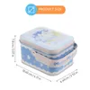 Storage Bottles Portable Tin Box Cookie With Lid Jar Festival Biscuit Containers Sweet Tinplate Tins Lids Candy