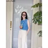 Chanelity T-shirt Nya hemkvinnor Sexiga toppar Toppklass Casual Shirt Ootd Designer Fashion Knitwear Polo Shirt Mothers Day Birthday Present