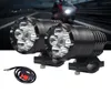 60W Motorcykelbelysning LED för motorcykel Universal Moto Spotlight -strålkastare Auxiliary 12V 24V CAR LAMP4093399