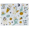 Wholesale Custom 30x40 inches DIY Sublimation White Blanket soft Polyester Blanket 70x100cm Fleece Plus baby blanket for newborn