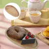 Piatti Vassoio rotondo per pallet in quercia rossa, tè, dessert, piatto da frutta, contenitore per caramelle, frutta secca in legno