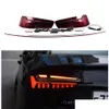 Inne wewnętrzne akcesoria LED Turn Signal Signal Light do A6 C7 Tail Lampa 2012- A6L Tylne Układanie hamulca