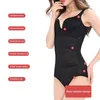 Corsetto modellante da donna Body Shaper dopo la sfilatura Intimo in pizzo Bodys Triangolo modellante Corsetti in nylon siamese