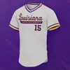 Antoine Duplantis Zach Watson 2024 LSU honkbalshirt Daniel Cabrera Chris Reid Alex Bregman DJ LeMahieu Aaron Nola Kevin Gausman Aangepaste LSU Tijgers Jerseys