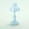 Lampes de table Lampe de nuit européenne Lampe rechargeable Vintage Accent Fleur en forme de lit LED pour chambre maison 500 MA