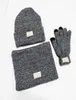 New Designers Hats Scarves Gloves Sets Fashion Scarf Gloves Beanie Cold Weather Accessories Cashmere Gift Sets For Men Women0396912950