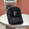 Ball Caps for Men Women Outdoor Fashion Street Hats Broken Gradient Vntage Baseball Cap Couple Hat