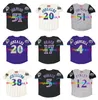 2001 Dünya Serisi Randy Johnson Beyzbol Forması Arizona Luis Gonzalez Curt Schilling Craig Counsell Tony Womack Matt Williams Steve Finley Mark Grace Boyut S-4XL